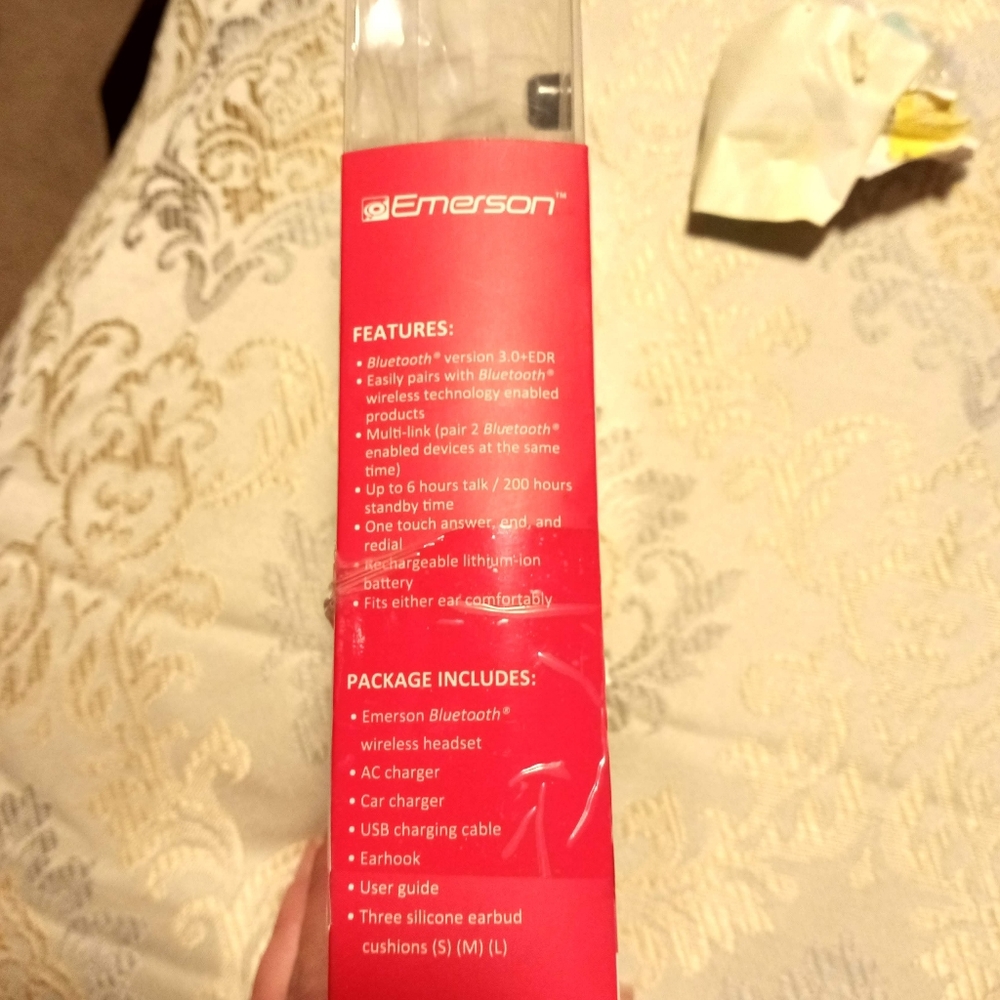 Emerson Bluetooth Earpiece